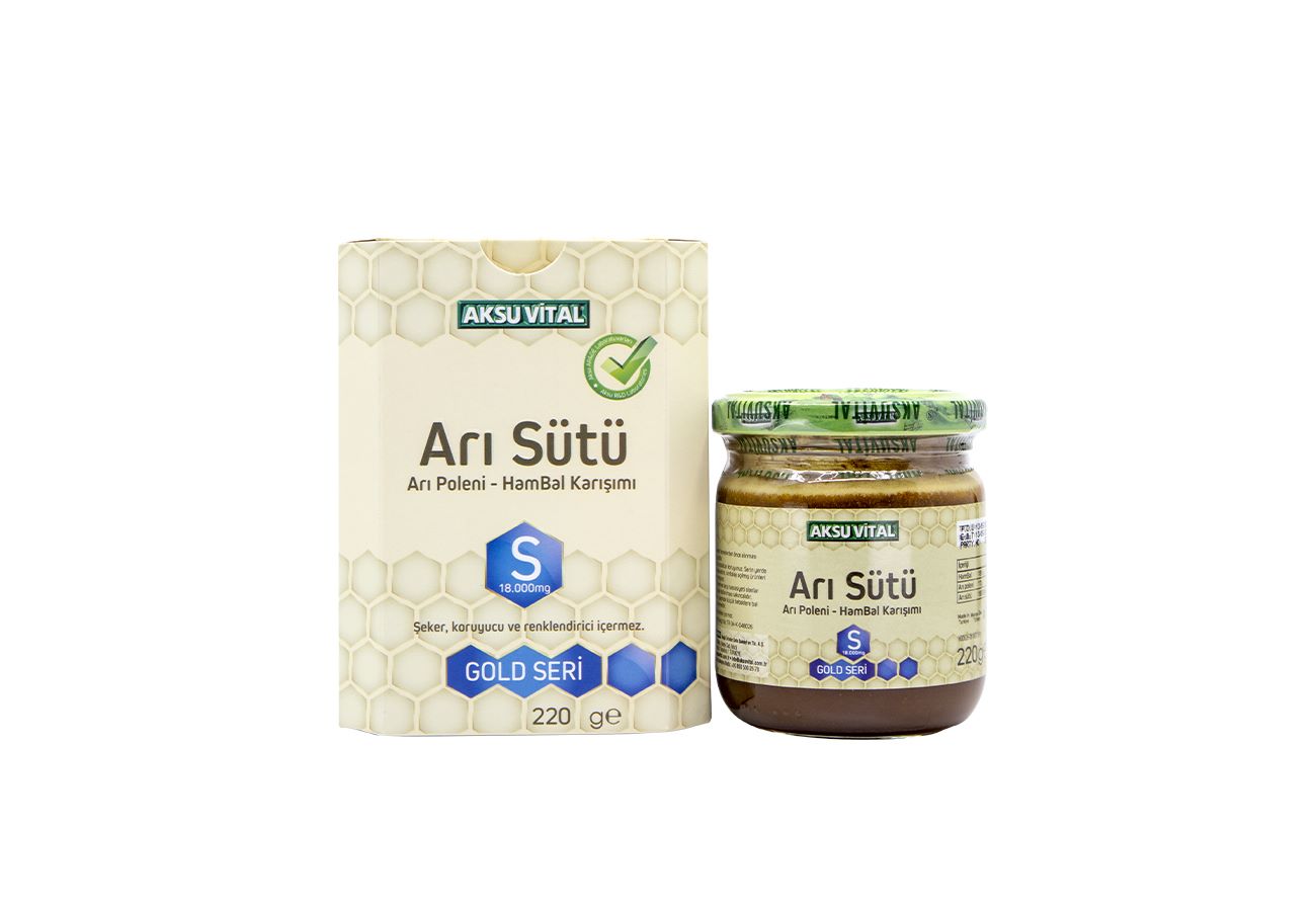 Arı Sütü Bal Polen (S) 18.000 Mg 