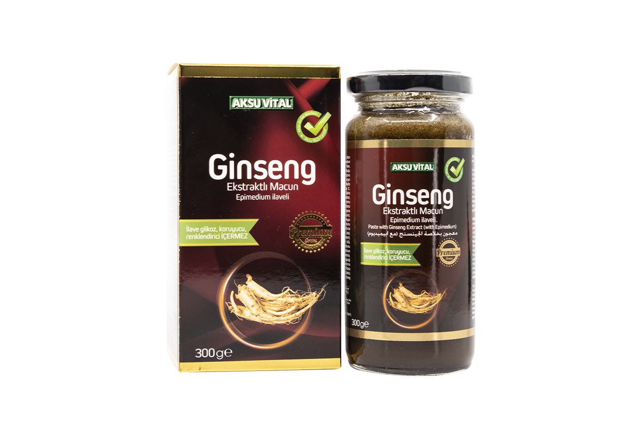 Ginseng Ekstraktlı Macun Epimedium İlaveli 300 gr