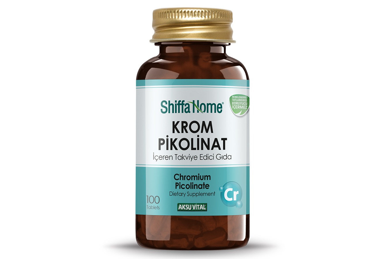 Krom Pikolinat 100 Tablet