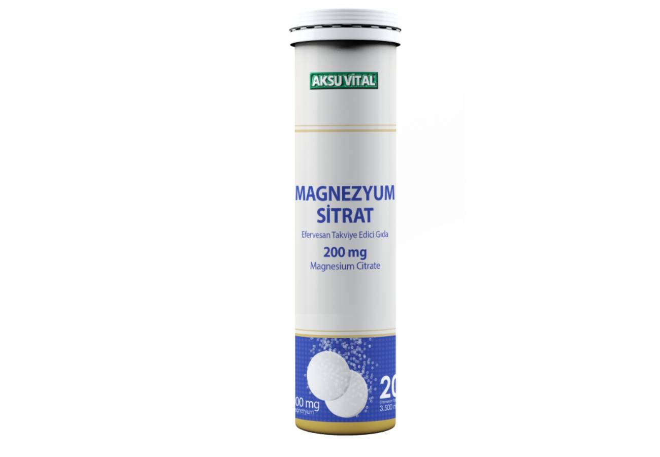 Magnezyum Sitrat Efervesan 