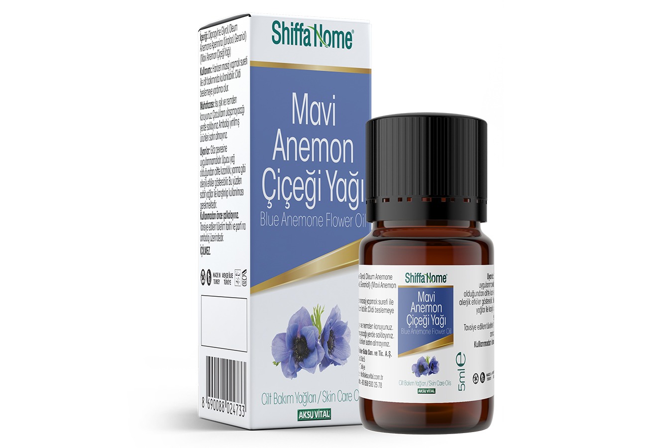 Mavi Anemon Çiçeği Yağı 5 ml 