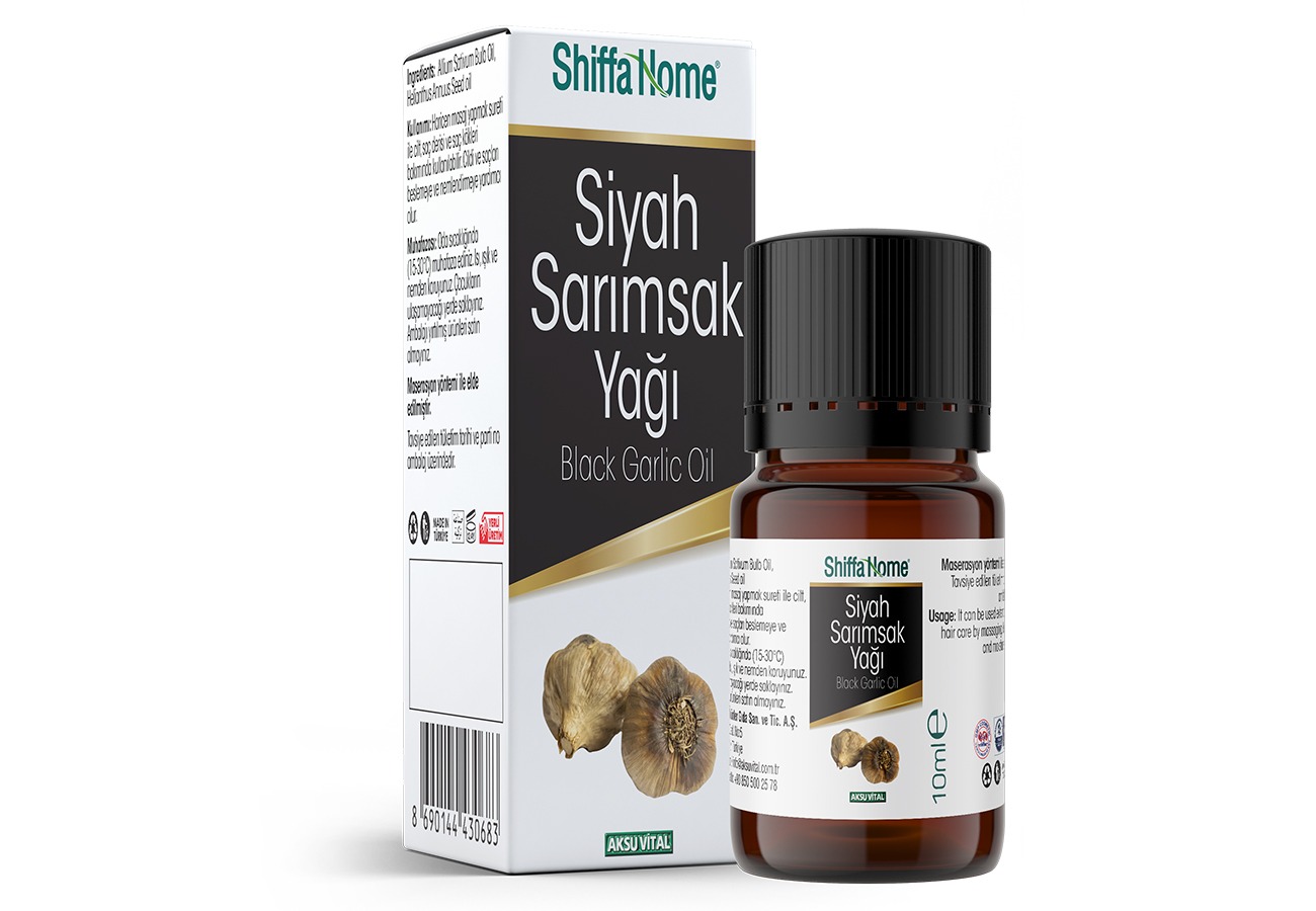 Siyah Sarımsak Yağı 10 ml 