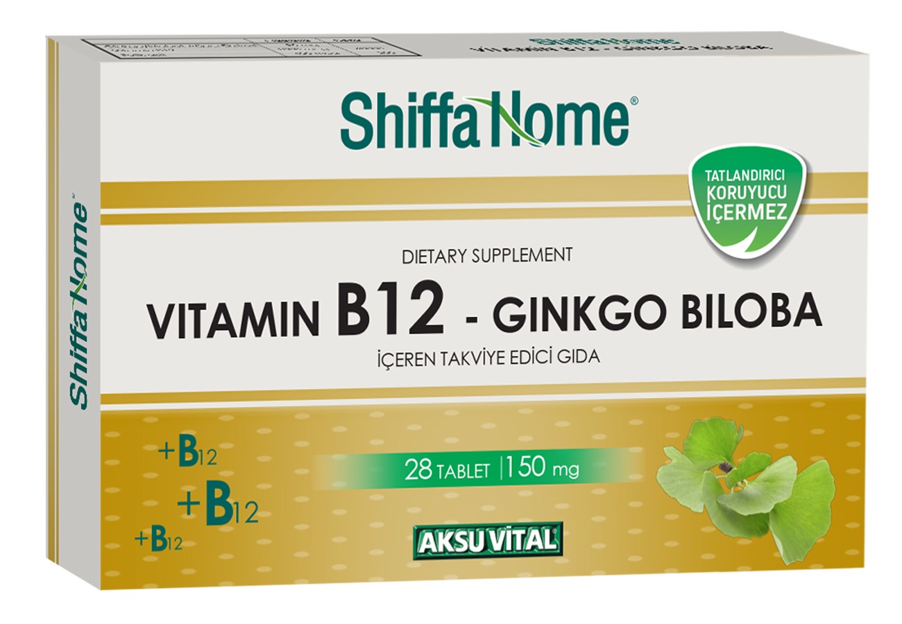 Vitamin B12 & Ginkgo Biloba Tablet