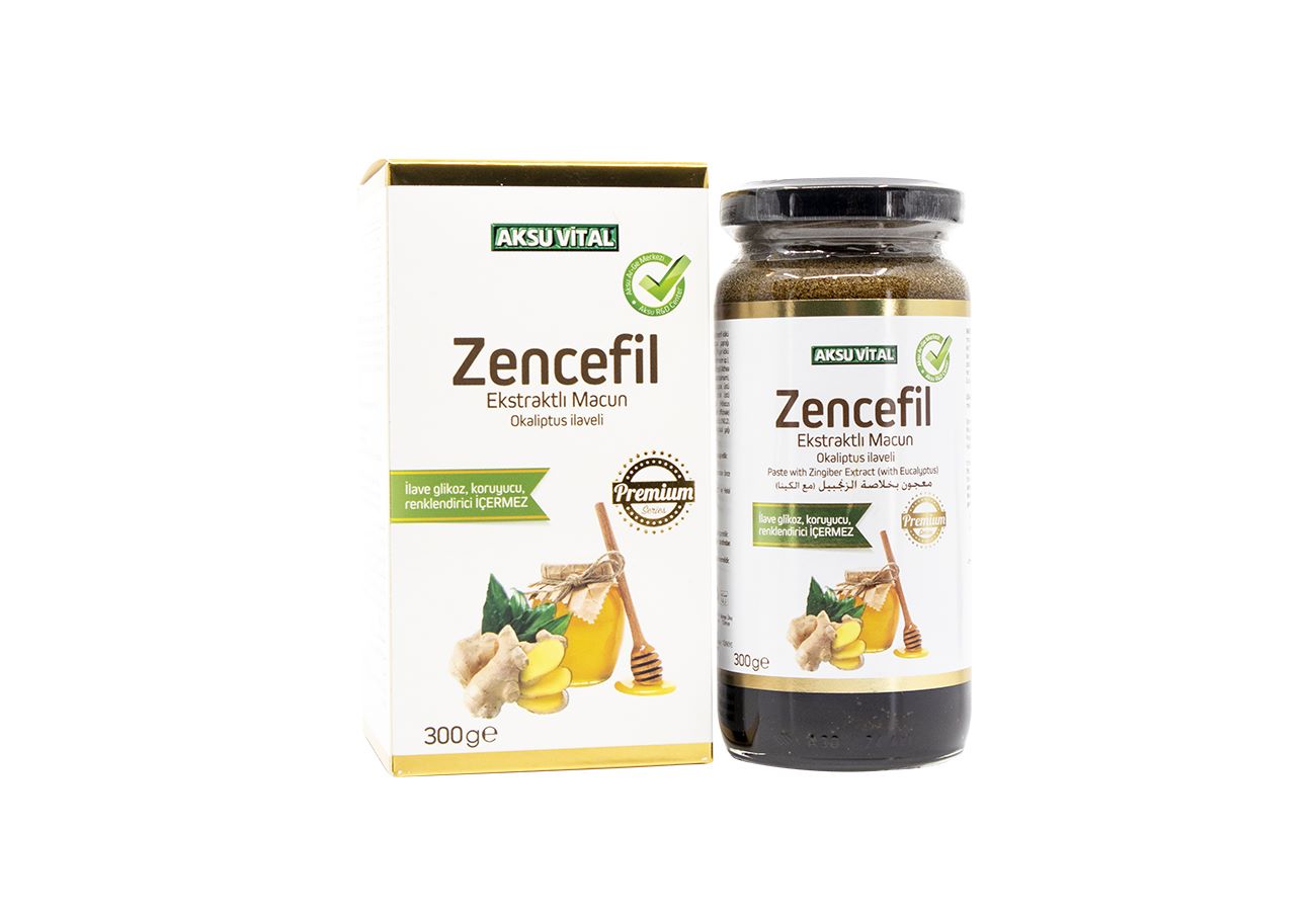 Zencefil Ekstraktlı Macun Okaliptus İlaveli 300 gr